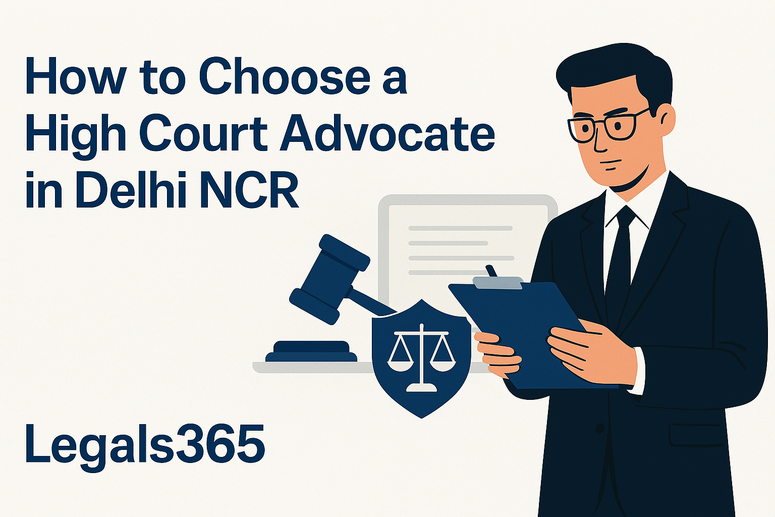 How to Choose a High Court Advocate in Delhi NCR