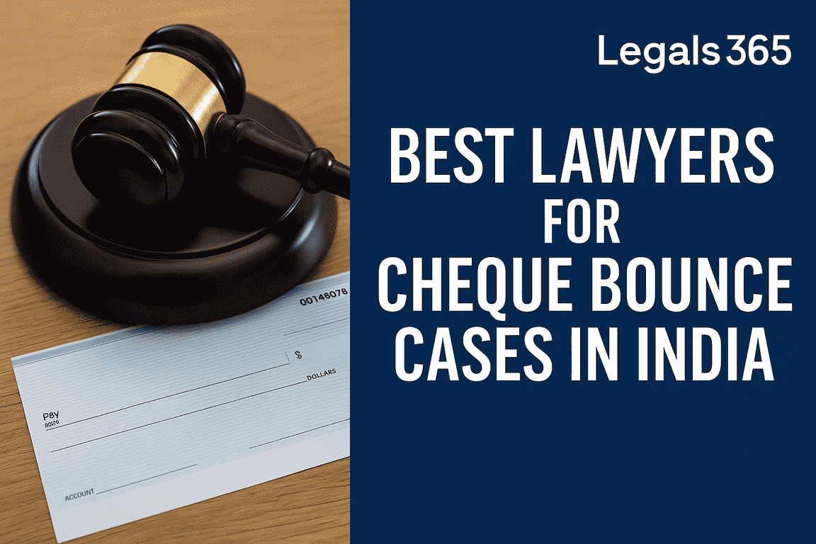 Best Lawyers for Cheque Bounce Cases in India