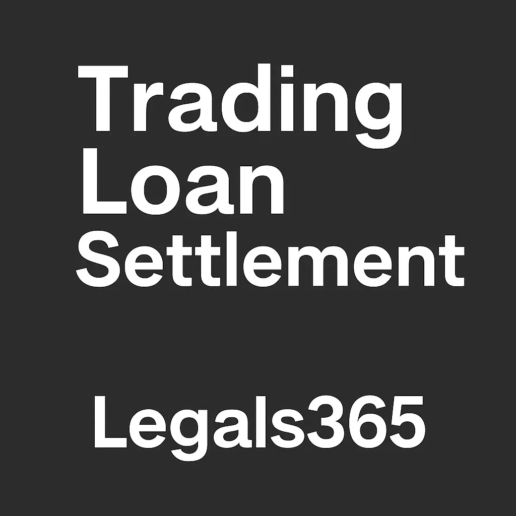 Trading Loan Settlement: A Real Solution for Real Struggles