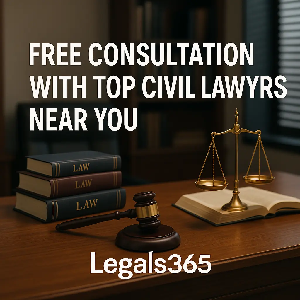 Free Consultation with Top Civil Lawyers Near You